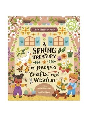NEW! Spring Activity Book for Kids | Hardcover
